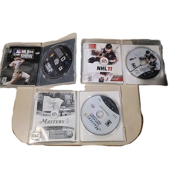 7 PlayStation 3 MLB 09 NHL 11 Tiger Wood Soccer Madden NBA Video Game - Picture 4 of 4